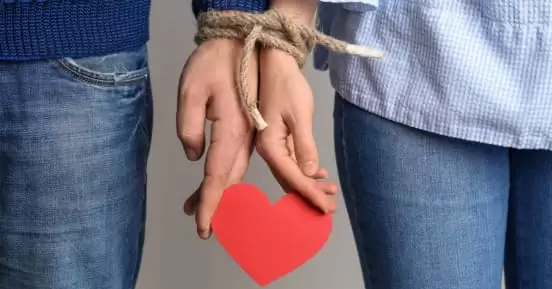 Imagem mostra como o dependente emocional se sente
